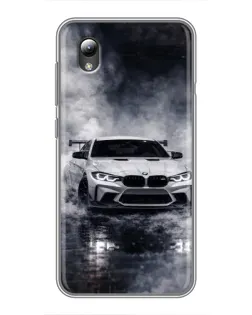 Чохол для ZTE Blade L8 з картинкою «BMW крізь туман»