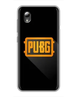 Чехол для ZTE Blade L8 с картинкой «PUBG — рамка лого»