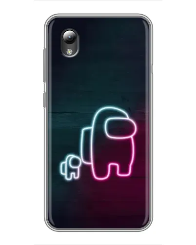 Чехол для ZTE Blade L8 с картинкой «Among Us неон-арт» Чехол для ZTE Blade L8 с картинкой «Among Us неон-арт»