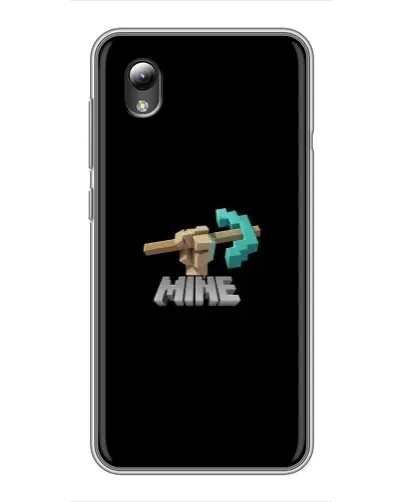 Чехол для ZTE Blade L8 с картинкой «Алмазная кирка»