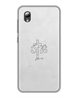 Чехол для ZTE Blade L8 с картинкой «Иоанна 3:16 Крест» Чехол для ZTE Blade L8 с картинкой «Иоанна 3:16 Крест»