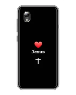 Чехол для ZTE Blade L8 с картинкой «Сердце - Jesus» Чехол для ZTE Blade L8 с картинкой «Сердце - Jesus»