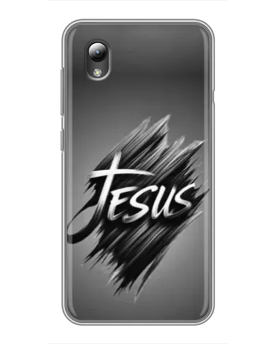 Чехол для ZTE Blade L8 с картинкой «Надпись Jesus Graffiti»