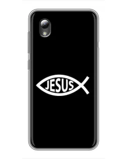 Чехол для ZTE Blade L8 с картинкой «Классический Jesus»
