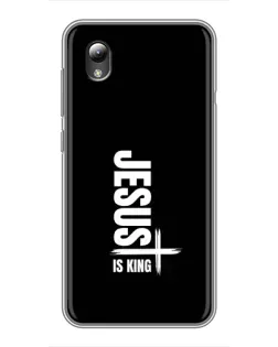 Чехол для ZTE Blade L8 с картинкой «Вертикаль веры Jesus»