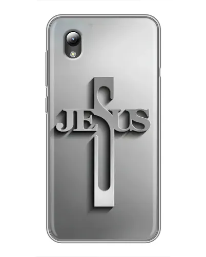 Чехол для ZTE Blade L8 с картинкой «Металлический крест Jesus» Чехол для ZTE Blade L8 с картинкой «Металлический крест Jesus»