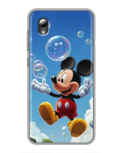 Чохол для ZTE Blade L8 з картинкою «Mickey та мильні бульбашки»