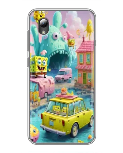 Чехол для ZTE Blade L8 с картинкой «Монстр-трак приключения»