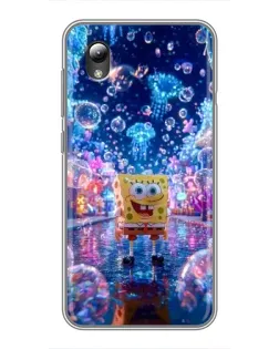 Чехол для ZTE Blade L8 с картинкой «Неоновый океан»