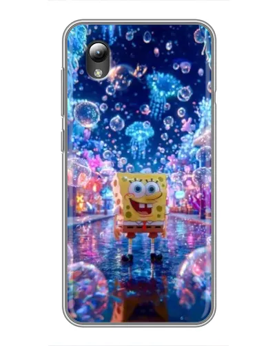 Чехол для ZTE Blade L8 с картинкой «Неоновый океан»