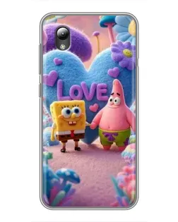 Чехол для ZTE Blade L8 с картинкой «Губка Боб Патрик»