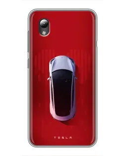 Чохол для ZTE Blade L8 з картинкою «Tesla Top View»