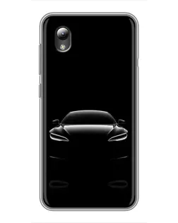 Чохол для ZTE Blade L8 з картинкою «Силует Tesla Night»