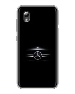 Чохол для ZTE Blade L8 з картинкою «Mercedes — абстрактні лінії»