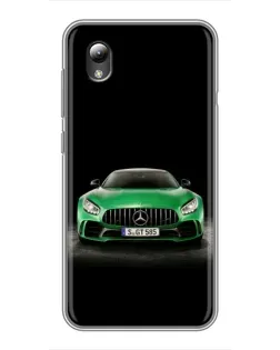 Чохол для ZTE Blade L8 з картинкою «Mercedes — неоновий лого»