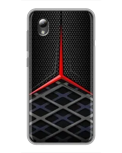 Чохол для ZTE Blade L8 з картинкою «Mercedes Carbon Grid»