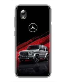 Чохол для ZTE Blade L8 з картинкою «Mercedes G-Class червоний»