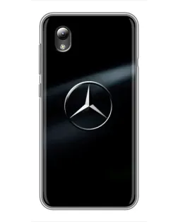 Чохол для ZTE Blade L8 з картинкою «Mercedes на металі»