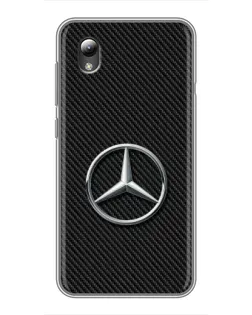 Чохол для ZTE Blade L8 з картинкою «Карбоновий Mercedes стиль»