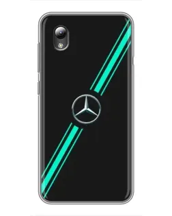 Чохол для ZTE Blade L8 з картинкою «Спортивні лінії Mercedes»