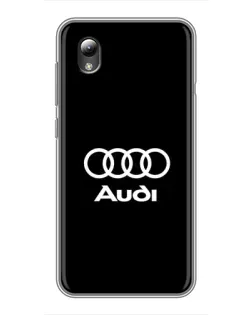 Чохол для ZTE Blade L8 з картинкою «Класичне лого Audi»