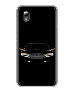 Чохол для ZTE Blade L8 з картинкою «Audi — нічний контур»