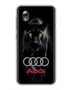 Чохол для ZTE Blade L8 з картинкою «Пантера та Audi»