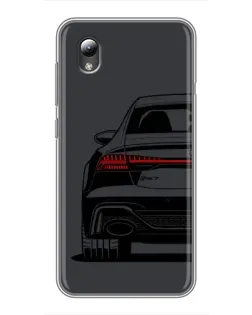 Чохол для ZTE Blade L8 з картинкою «Задня частина Audi — арт»
