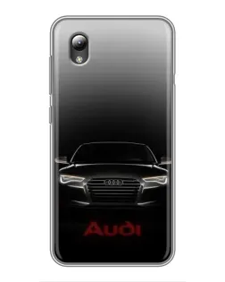 Чохол для ZTE Blade L8 з картинкою «Audi — градієнтний контур»