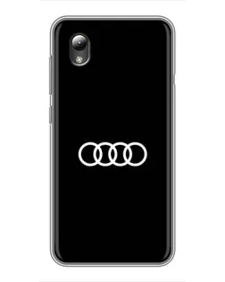 Чохол для ZTE Blade L8 з картинкою «Audi White Logo»