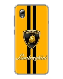 Чохол для ZTE Blade L8 з картинкою «Lamborghini Stripe жовтий»