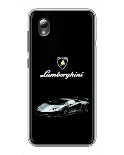 Чохол для ZTE Blade L8 з картинкою «Логотип Lamborghini класика»