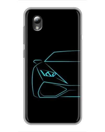 Чохол для ZTE Blade L8 з картинкою «Блакитний силует Lamborghini» Чохол для ZTE Blade L8 з картинкою «Блакитний силует Lamborghini»
