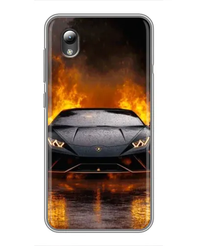 Чохол для ZTE Blade L8 з картинкою «Lamborghini у вогні» Чохол для ZTE Blade L8 з картинкою «Lamborghini у вогні»