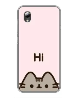 Чохол для ZTE Blade L8 з картинкою «Пушин каже Hi» Чохол для ZTE Blade L8 з картинкою «Пушин каже Hi»