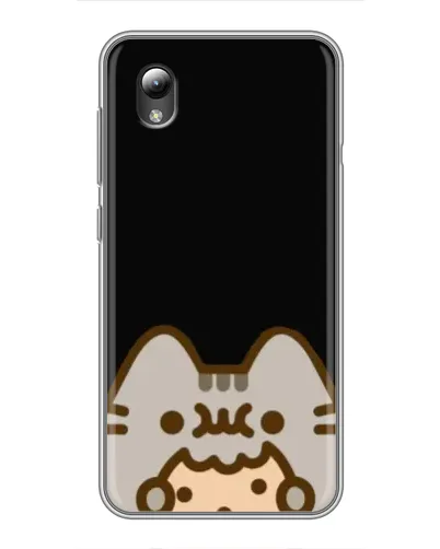Чехол для ZTE Blade L8 с картинкой «Пушин на черном»