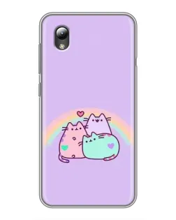 Чехол для ZTE Blade L8 с картинкой «Радужные Пушины»