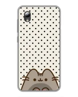 Чехол для ZTE Blade L8 с картинкой «Пушин в горошек»