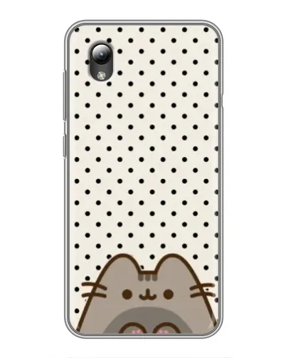 Чехол для ZTE Blade L8 с картинкой «Пушин в горошек»