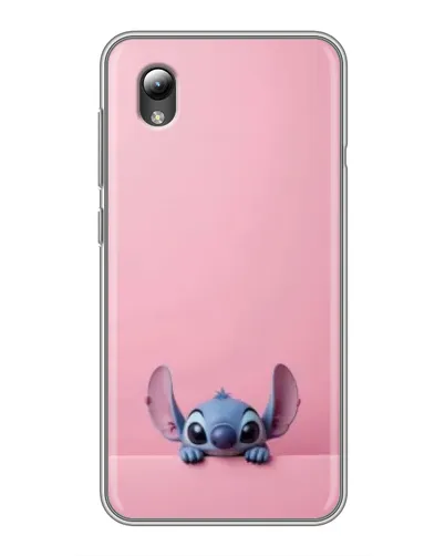 Чехол для ZTE Blade L8 с картинкой «Stitch выглядывает»