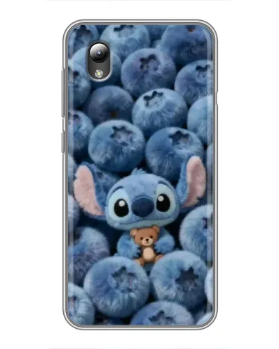 Чехол для ZTE Blade L8 с картинкой «Стич и голубика»