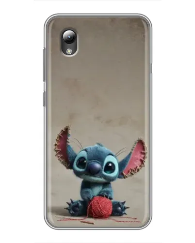 Чехол для ZTE Blade L8 с картинкой «Стич на коричневом фоне»