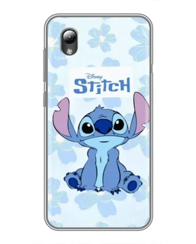 Чехол для ZTE Blade L8 с картинкой «Stitch среди цветов»
