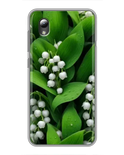 Чехол для ZTE Blade L8 с картинкой «Ландыши в зелени»