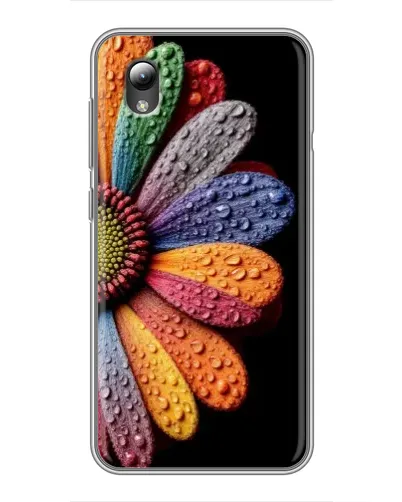 Чехол для ZTE Blade L8 с картинкой «Радужный цветок»