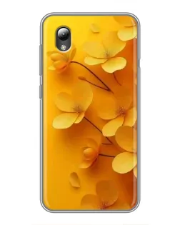 Чехол для ZTE Blade L8 с картинкой «Золотые лепестки» Чехол для ZTE Blade L8 с картинкой «Золотые лепестки»
