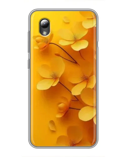 Чехол для ZTE Blade L8 с картинкой «Золотые лепестки»