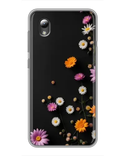 Чехол для ZTE Blade L8 с картинкой «Цветочная композиция»