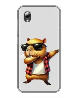 Чехол для ZTE Blade L8 с картинкой «Капибара рэпер даб» Чехол для ZTE Blade L8 с картинкой «Капибара рэпер даб»