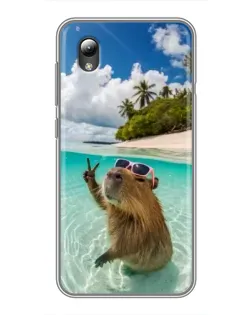 Чехол для ZTE Blade L8 с картинкой «Капибара на море» Чехол для ZTE Blade L8 с картинкой «Капибара на море»